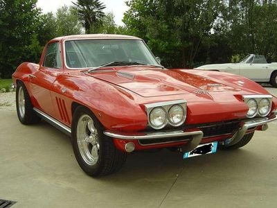 Usata Chevrolet Corvette 349 CV (256 kW) 1966 Rosso Coupé