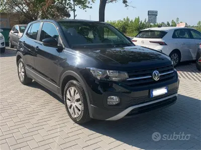 Usata VW T-Cross 95 CV (69 kW) 2019 Nero SUV