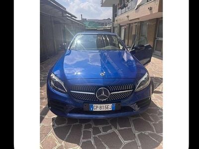 Usata Mercedes C200 Premium Plus 184 CV (135 kW) 2023 Blu/azzurro Cabrio