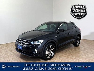 Usata VW T-Roc R-line Plus 116 CV (85 kW) 2025 Deep black SUV