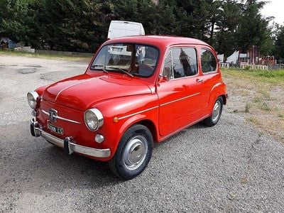 Usata Fiat 600 1960 Rosso Berlina