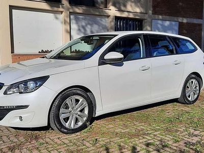 Usata Peugeot 308 Business-Line 120 CV (88 kW) 2015 Bianco Station wagon