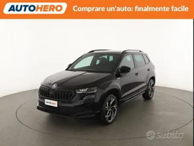 Usata Skoda Karoq SportLine 150 CV (110 kW) 2022 Nero SUV