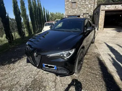 Usata Alfa Romeo Stelvio Tech Edition 280 CV (205 kW) 2019 Nero SUV