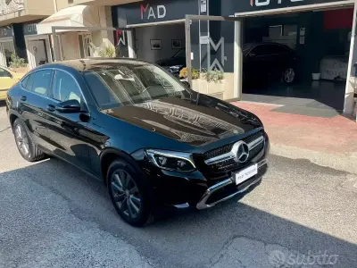 Usata Mercedes GLC220 Exclusive 170 CV (125 kW) 2017 Nero Coupé