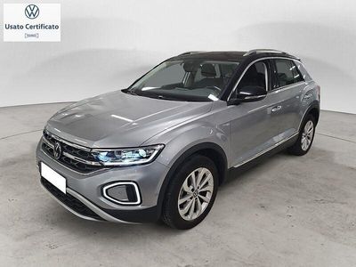 Usata VW T-Roc Style 110 CV (80 kW) 2022 Nero SUV