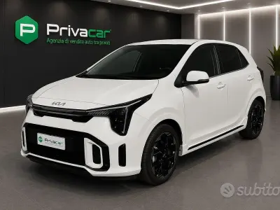 Usata Kia Picanto GT-Line 63 CV (46 kW) 2024 Bianco Utilitaria