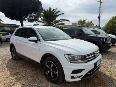 Usata VW Tiguan Executive 150 CV (110 kW) 2017 Bianco SUV