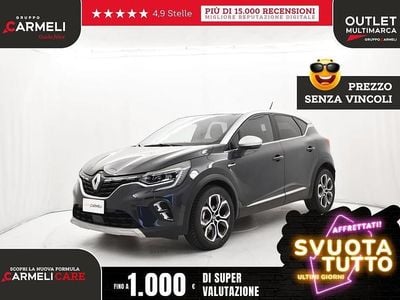 Usata Renault Captur Intens 101 CV (74 kW) 2022 Bleu rpe+ gris kqa SUV