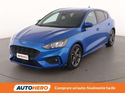 Usata Ford Focus ST-Line 125 CV (91 kW) 2021 Blu/azzurro Berlina