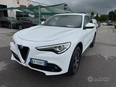 Brugt Alfa Romeo Stelvio Executive 190 HK (139 kW) 2022 Hvid SUV