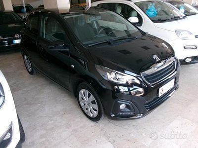 Usata Peugeot 108 Allure 72 CV (52 kW) 2019 Nero Utilitaria