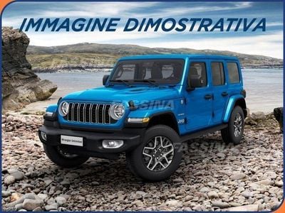 Nuova Jeep Wrangler Limited 271 CV (199 kW) 2025 Blu SUV