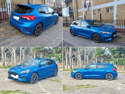 Usata Ford Focus ST-Line 125 CV (91 kW) 2019 Blu Berlina