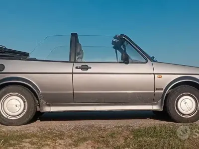 Usata VW Golf Cabriolet Karmann 73 CV (53 kW) 1990 Grigio Cabrio