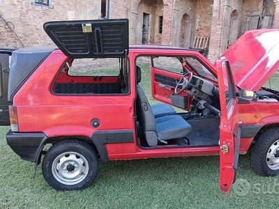 Usata Fiat Panda 4x4 1996 Rosso Utilitaria