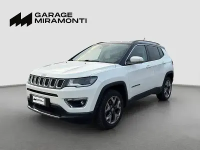 Brugt Jeep Compass Limited 170 HK (125 kW) 2019 Hvid SUV