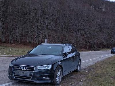Usata Audi A3 S-Line 184 CV (135 kW) 2013 Nero Berlina