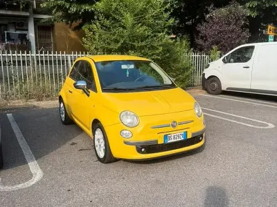 Usata Fiat 500 69 CV (50 kW) 2008 Giallo Cabrio