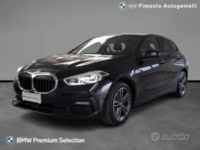 Brugt BMW 116 Sport Line 116 HK (85 kW) 2020 Sort Hatchback
