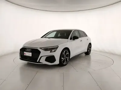 Usata Audi A3 S-Line 150 CV (110 kW) 2023 Bianco Berlina