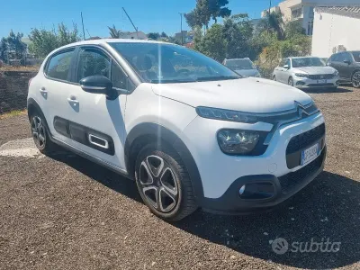 Usata Citroën C3 Feel 102 CV (75 kW) 2021 Bianco Utilitaria