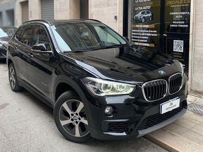 Usata BMW X1 Advantage 150 CV (110 kW) 2017 Nero SUV
