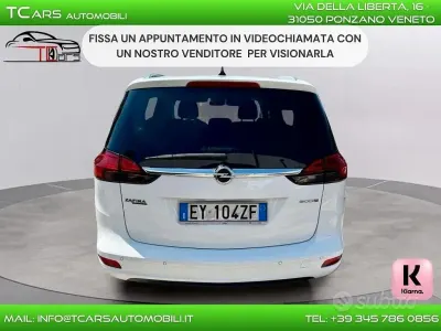 Usata Opel Zafira Tourer 136 CV (100 kW) 2015 Bianco Monovolume