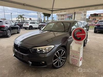 Usata BMW 116 Sport Line 116 CV (85 kW) 2016 Grigio Utilitaria