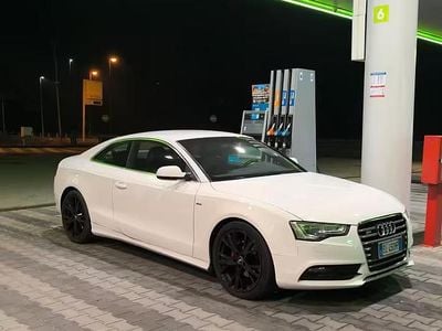 Usata Audi A5 S-Line 177 CV (130 kW) 2011 Bianco Coupé