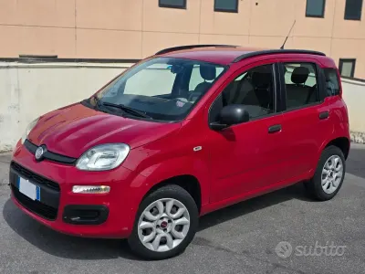 Usata Fiat Panda Lounge 80 CV (58 kW) 2014 Rosso Utilitaria