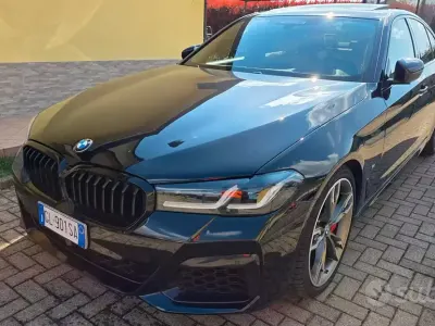 Usata BMW M550 530 CV (389 kW) 2022 Nero Berlina