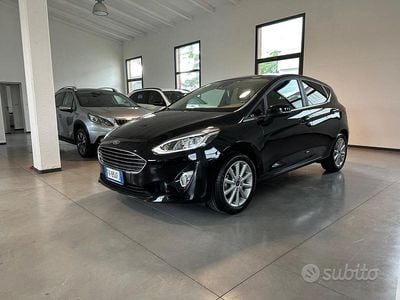 Usata Ford Fiesta Titanium 86 CV (63 kW) 2019 Nero Utilitaria