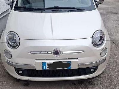 Usata Fiat 500 Lounge 75 CV (55 kW) 2008 Bianco Utilitaria