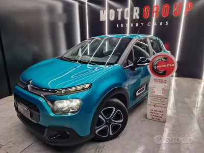 Usata Citroën C3 Shine 102 CV (75 kW) 2021 Bluazzurro Utilitaria