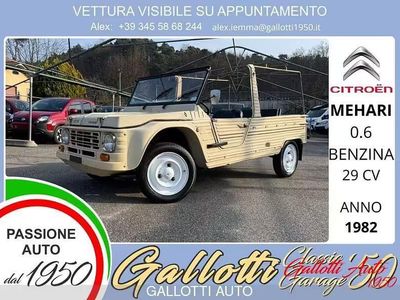 Usata Citroën Méhari 28 CV (20 kW) 1982 Giallo Cabrio