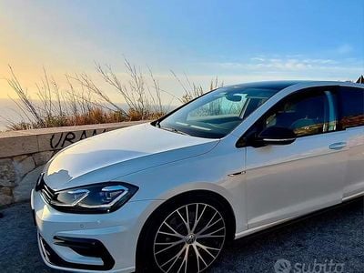 Usata VW Golf VII R 310 CV (228 kW) 2020 Bianco Berlina
