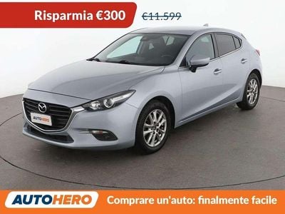 Usata Mazda 3 Evolve 105 CV (77 kW) 2018 Grigio Berlina