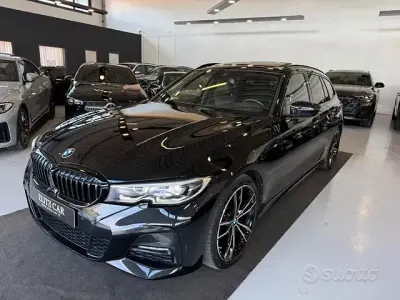Usata BMW 320e M Sport 190 CV (139 kW) 2021 Nero Station wagon