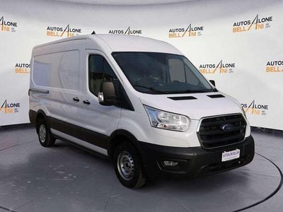 Usata Ford Transit Trend 131 CV (96 kW) 2022 Bianco pastello Furgone