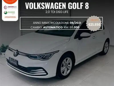 Używany VW Golf VII Life 116 KM (85 kW) 2021 Biały Hatchback