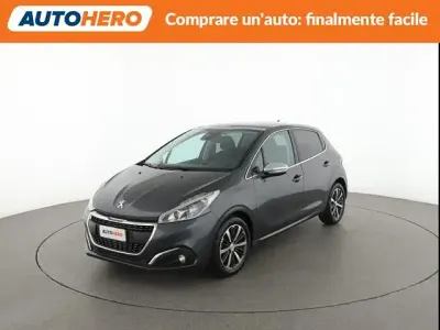 Usata Peugeot 208 Allure 101 CV (74 kW) 2017 Grigio Utilitaria