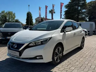Usata Nissan Leaf N-Connecta 89 kW (122 CV) 2021 Bianco Utilitaria