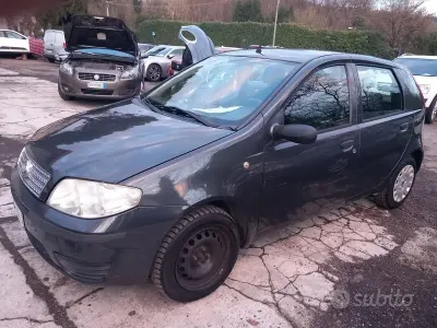 Usata Fiat Punto Active 60 CV (44 kW) 2009 Grigio Utilitaria