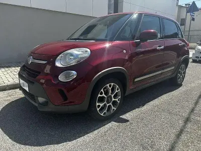 Usata Fiat 500L Trekking 84 CV (61 kW) 2014 Rosso Monovolume