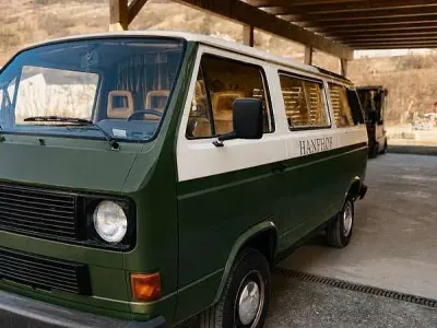 Usata VW T3 57 CV (41 kW) 1987 Verde Furgone