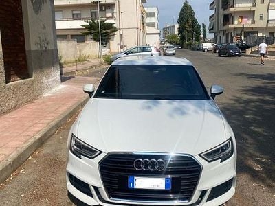 Usata Audi A3 150 CV (110 kW) 2020 Bianco Berlina