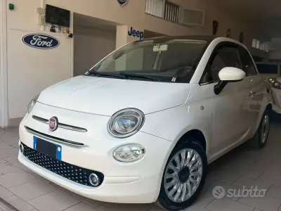 Usata Fiat 500 Lounge 75 CV (55 kW) 2011 Bianco Berlina