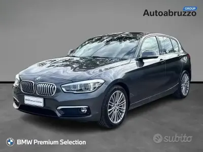 Usata BMW 116 Urban Line 116 CV (85 kW) 2019 Grigio Utilitaria