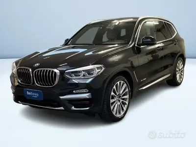 Usata BMW X3 Luxury Line 190 CV (139 kW) 2018 Nero metallizzato SUV